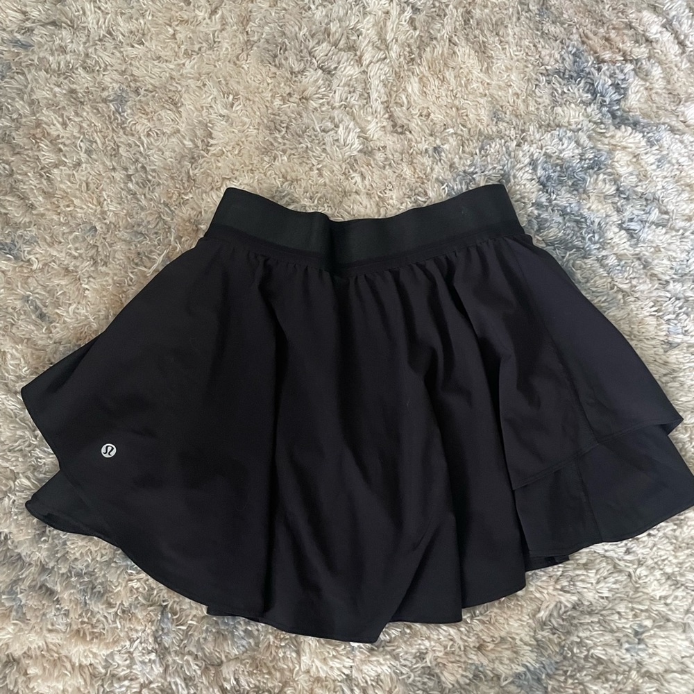 Black Lululemon Golf Skirt